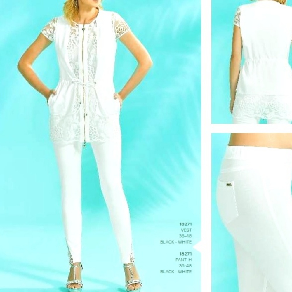 Sexy white tunic